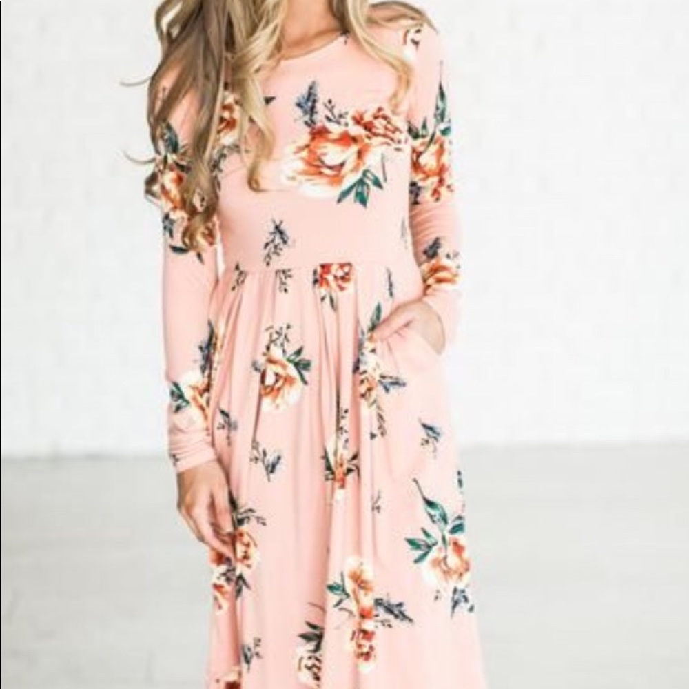 Super soft and cute floral dress